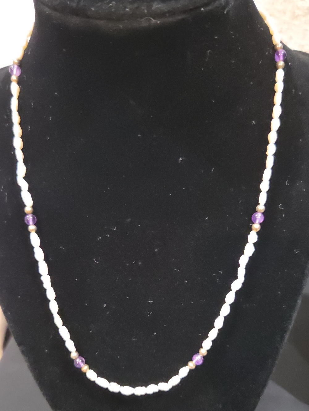 VINTAGE FRESH WATER PEARL NECKLACE